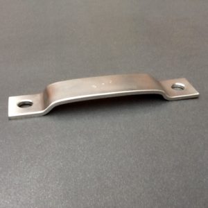 75mm Wide Cargo Strap Support Bracket Stainless Steel 316 Grade