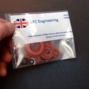 Imperial Size Fibre Washers Assortment Pack BPC Engineering.