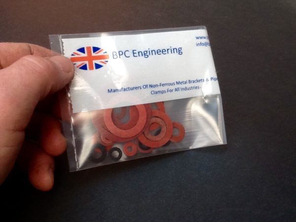 Imperial Size Fibre Washers Assortment Pack BPC Engineering.