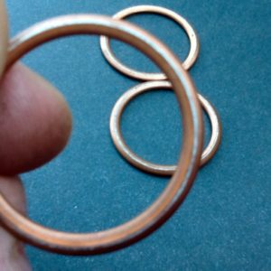 Land Rover Series 1 Series 2 Axels Sump Drain Plug Copper Crush Washers