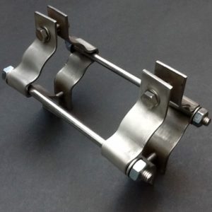 Pipe Restraint Clamp Stainless Steel 60mm Diameter 