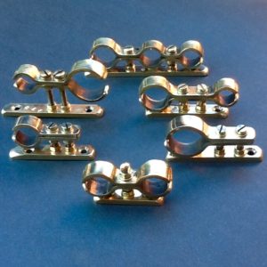 Brass pipe clamping brackets BPC Engineering www.britishpipeclamps.co.uk