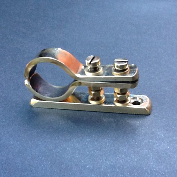 Brass Pipe Clamping Bracket Solid Brass Pipe Clamp www.britishpipeclamps.co.uk BPC Engineering