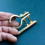 Brass Pipe Clamping Brackets Solid Brass Pipe Clamp