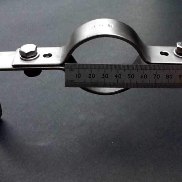 Offset Pipe Clamps Stainless Steel