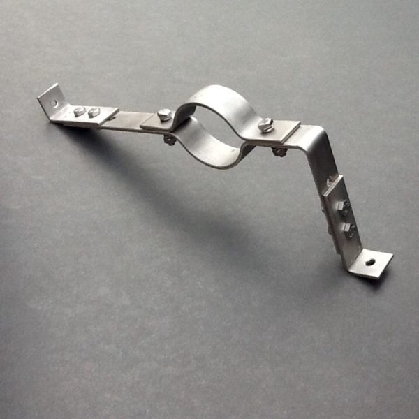 Stand-Off Pipe Clamps Stainless Steel 316L