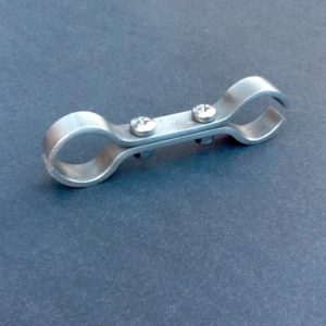 Stainless steel pipe clamping brackets 