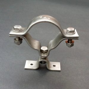 BPC Universal Pipe Clamp Bracket SS-316L BPC Engineering www.britishpipeclamps.co.uk