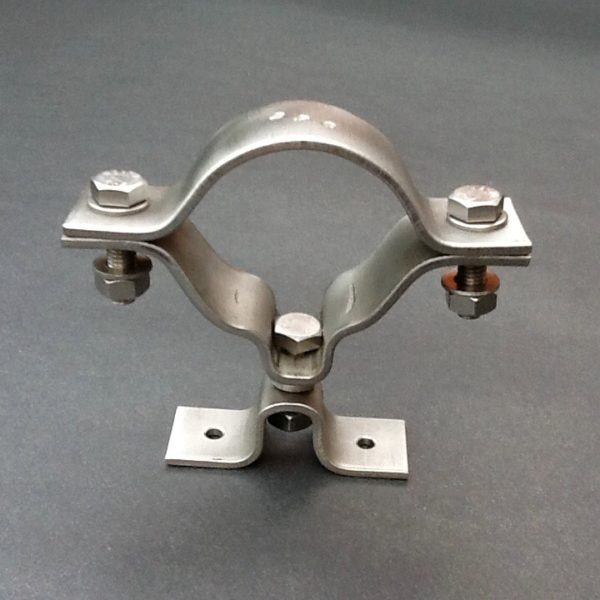 BPC Universal Pipe Clamp Bracket SS-316L BPC Engineering www.britishpipeclamps.co.uk