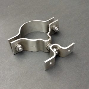 Universal Pipe Clamp Bracket 49mm Diameter SS-316L