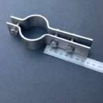 Stainless steel pole brackets 