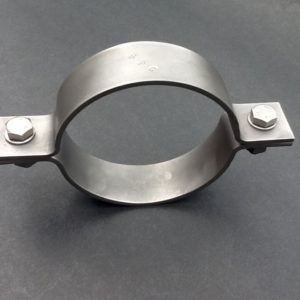 100mm Diameter Pipe Clamp Stainless Steel 316L
