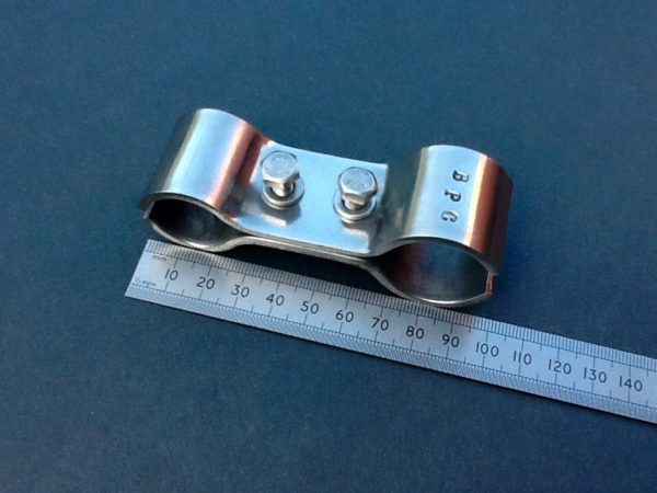 Size combination pole clamp
