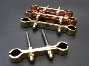 Traditional Shower Pipe Wall Brackets