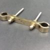 Shower mixer pipes clamping brackets