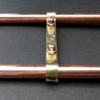 Shower pipes plumbing wall bracket