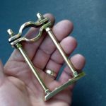 Brass Pillar Pipe Brackets