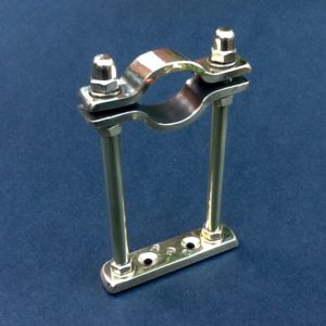 Brass pillar pipe brackets