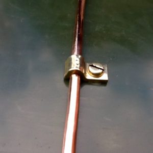 1/4" P-Clip Pipe Fastener Solid Brass