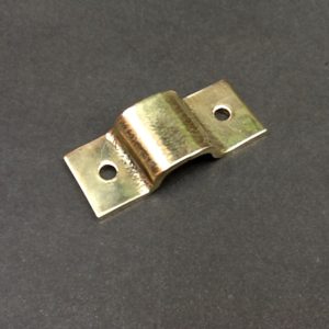 Double 3/8" Pipe Fastener Solid Brass For 3/8" OD Pipes