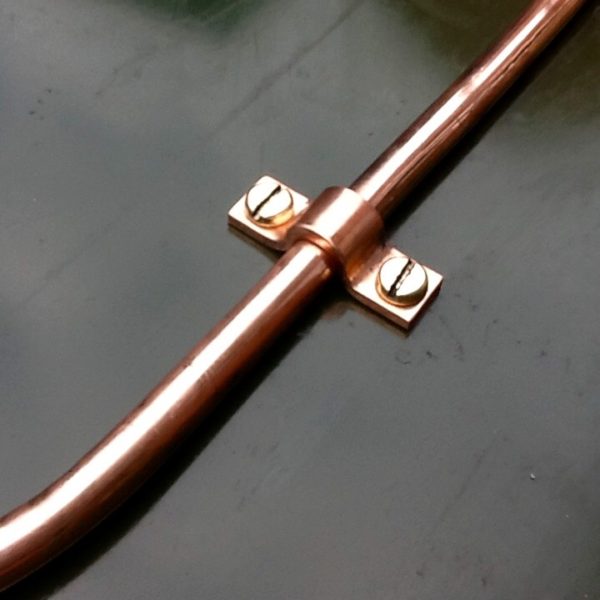3/8" Pipe Fastening Brackets For Steam Traction Engines - Image 3