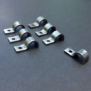 Stainless Steel P Clips 1/2" Pipe Fastening For Steam Traction Engines