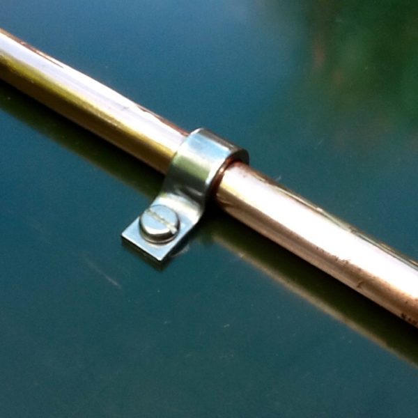 Stainless Steel P Clips 1/2" Pipe Fastening For Steam Traction Engines
