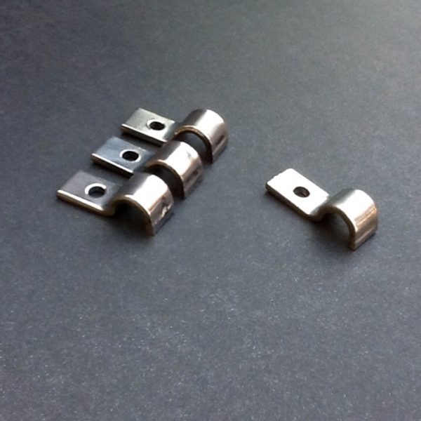 3/8" Pipe Clips Vintage & Classic Vehicles Stainless Steel