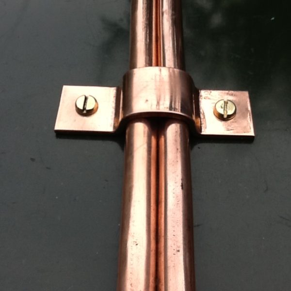 Copper Pipe Fastener Bracket For Steam Traction Engine 1/2" Pipes - Image 2