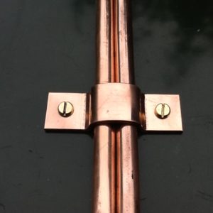 Copper Pipe Fastener Bracket For Steam Traction Engine 1/2" Pipes