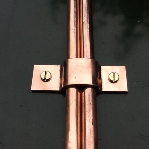 Copper Pipe Fastener Bracket For Steam Traction Engine 1/2" Pipes