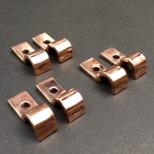 8mm Copper P Clips Pipe Fasteners For 8mm OD Pipe