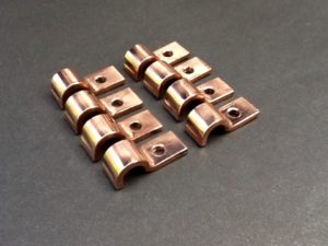 8mm Copper P Clips Pipe Fasteners For 8mm OD Pipe