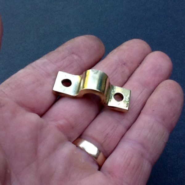 Brass Chassis Clips 5/16" For Classic & Vintage Vehicles