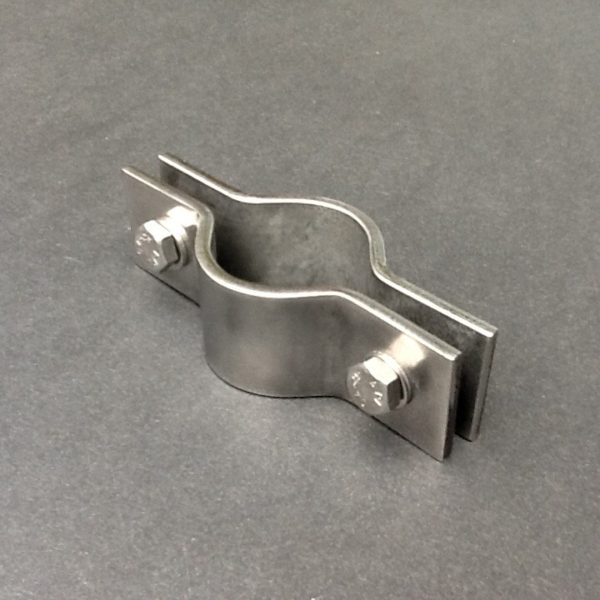 1.1/4" Pipe Fastener Bracket 316 Stainless Steel For Steam Traction Engines