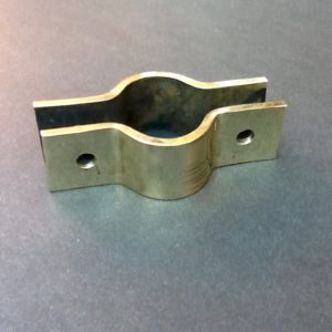 1" Pipe Fastening Bracket Solid Brass For Steam Traction Engines