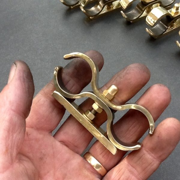 Brass pipe clamps BPC Engineering