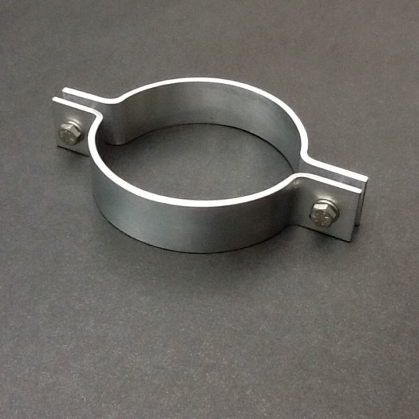 Aluminium pipe clamps