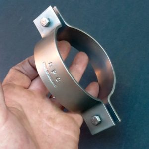 Stainless steel pipe clamp