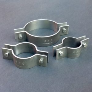 single port pipe clamps