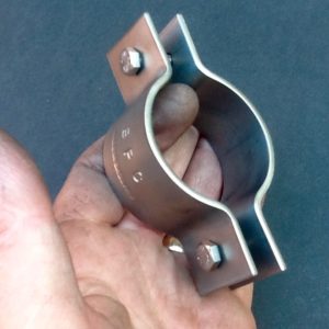 42mm Diameter Pipe Clamp 316 Stainless Steel BPC38327