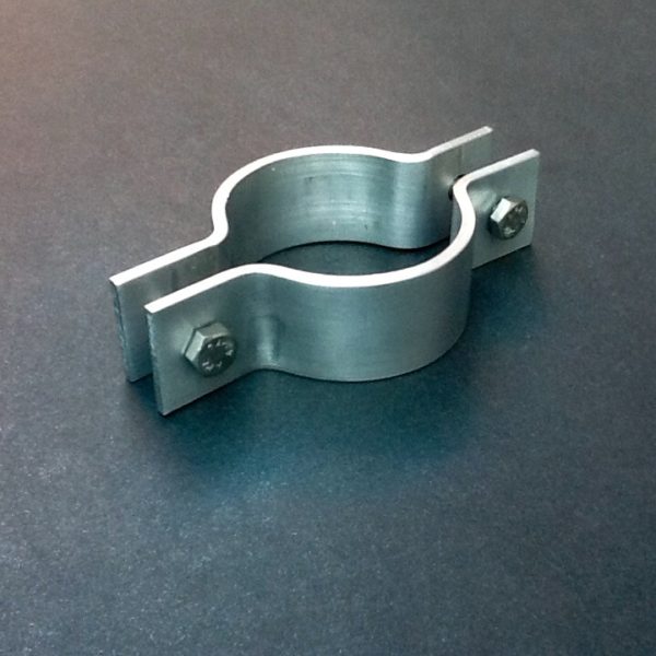 Aluminium pipe clamps