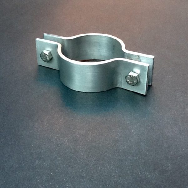 Aluminium pipe clamps