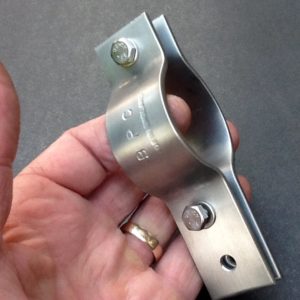 Pipe Support Bracket 47mm Diameter Stainless Steel Pipe Brackets BSF343