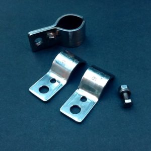 Motorcycle Indicator Brackets 30mm Diameter Stainless Steel MIB30