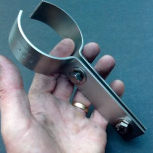 Tube Pipe Support Bracket 316L Stainless Steel