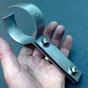 Tube Pipe Support Brackets 316L Stainless Steel