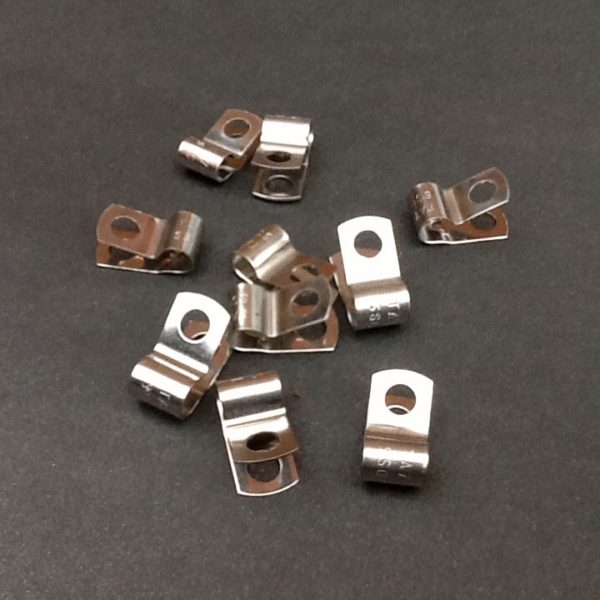 5mm P-Clips Chassis Clips Vintage & Classic Vehicles Stainless Steel