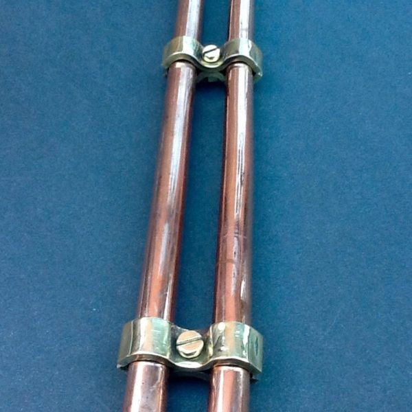 1/2" Fuel Line Clamps Double Combination Solid Brass