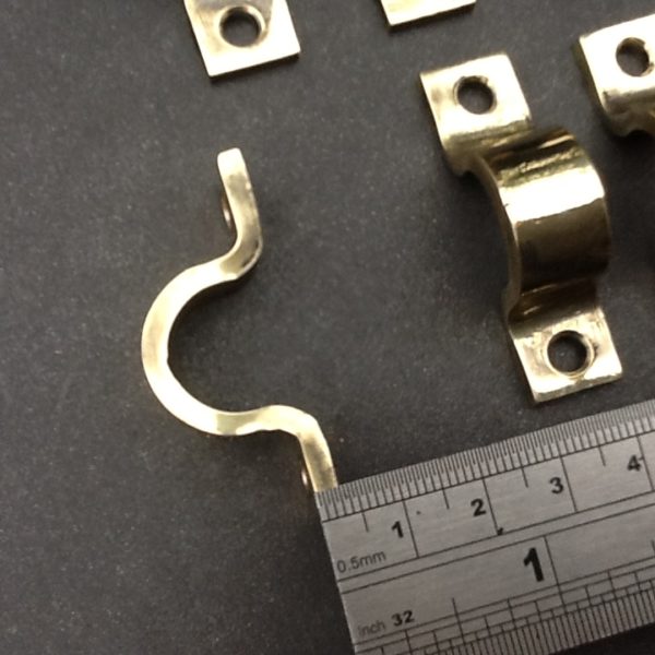 15mm pipe saddles brass
